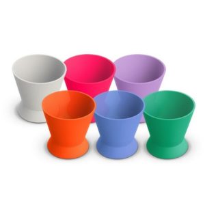 Pote de Dappen de Silicone