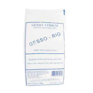 Gesso Comum 1 Kg Tipo II Rio